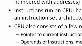 Operating Systems Lecture 1 Introduction [upl. by Haikan]