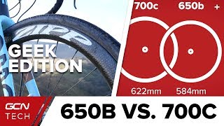 650B Vs 700C The Geek Edition  GCN Tech Does Science [upl. by Greene488]