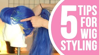 5 Basic Tips for Cosplay Wig Styling [upl. by Pavlish610]