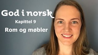 God i norsk  Kap 9  Rom og møbler Aschehoug [upl. by Jaclin686]