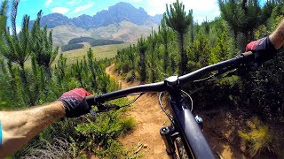 Welp good luck topping this one  Mountain Biking Jonkershoek in South Africa [upl. by Neeron]