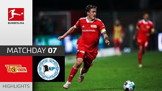 Union Berlin  Arminia Bielefeld  50  Highlights  Matchday 7 – Bundesliga 202021 [upl. by Eruza757]