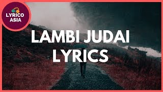 Lambi Judai  Jannat Lyrics 🎵 Lyrico TV Asia [upl. by Bucella]