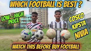 How To Buy Football Cosco Nivia  Kipsta Football Review In Hindi  Watch This Before Buy Football [upl. by Atse]