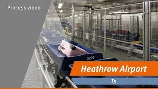 The World Of Vanderlande Heathrow Airport T5  Process video [upl. by Cnahc]