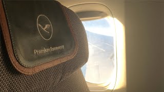 Lufthansa 7478 Premium Economy Review IADFRA [upl. by Arabelle240]