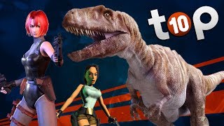 Les 10 meilleurs jeux avec des DINOSAURES  TOP 10 [upl. by Ettellocin171]