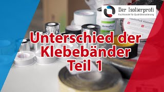 Unsere Klebebänder genau erklärt  Teil 1  Übersicht [upl. by Sucramaj]