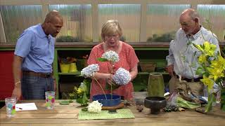 Basic Ikebana Flower Arranging – Family Plot [upl. by Glynn]