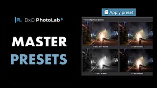 DXO PHOTOLAB 8 HOW TO USE PRESETS [upl. by Yarahs]