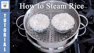 How To Steam Rice [upl. by Ahsenid]