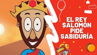 El Rey Salomón Pide Sabiduríahistoria Biblica para Niños [upl. by Adella]