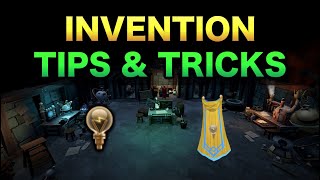 Invention Tips amp Tricks 2021  RuneScape 3 [upl. by Riddle]