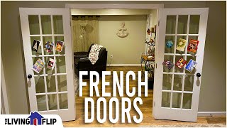 WE INSTALLED FRENCH DOORS  TLF 39 [upl. by Anialem730]