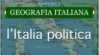 AS REGIÕES DA ITÁLIA  Le regioni italiane  Divisão política da Itália  Geografia italiana 1 [upl. by Ihsar]