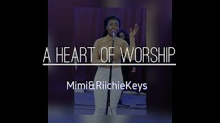 AYEI AYEI AYEI AGYA MEBO WO MMERANE  A HEART OF WORSHIP  MimiampRiichieKeys [upl. by Eugirne]