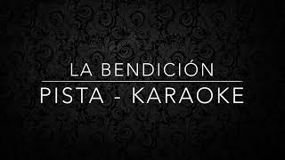 La bendición Pista  Karaoke  Tono para mujer  The blessing [upl. by Seaver]