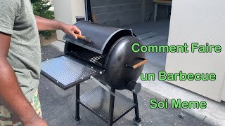 Comment Faire un Barbecue avec un Chauffe eau de 100L [upl. by Hagep]