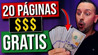 20 MEJORES Páginas para GANAR dinero GRATIS en Internet RAPIDAS [upl. by Silliw11]