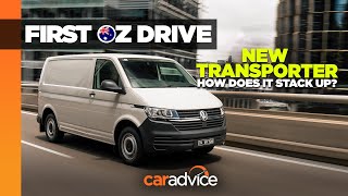 2021 Volkswagen Transporter T61 First Drive Review  CarAdvice [upl. by Cynde]