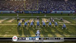 Madden NFL 10  Titans vs Ravens  HD 1 of 6 [upl. by Arrait463]