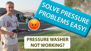 How to Solve the Pressure Washer pressure problems [upl. by Sevart779]