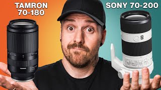 HeadtoHead Lens Comparison Tamron 70180 vs Sony 70200 f4  The Pros and Cons [upl. by Hyatt]