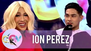 Ion Perez reveals that Vice Ganda is special to him  GGV [upl. by Nylednarb804]