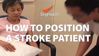 How To Position A Stroke Patient [upl. by Nywra]