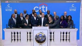 Citi NYSE C Rings The Closing Bell® [upl. by Fradin]