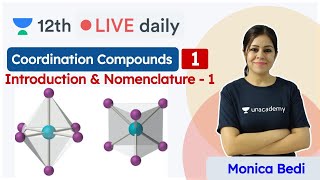 Coordination Compounds  L1  CBSE Class 12 Chemistry  Monica Bedi [upl. by Eslud615]