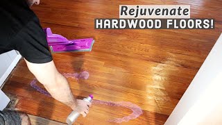 Restore Hardwood Floors with Rejuvenate  EASY [upl. by Griffie]