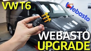 Volkswagen Transporter T6 Webasto Remote Upgrade [upl. by Mazonson358]