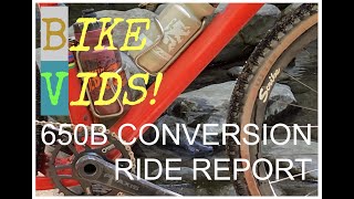 BV 650B ride reportShould you covert 700c wheels to 650b Answer [upl. by Goldston570]