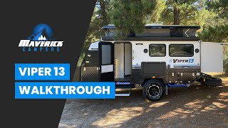 Maverick Campers Viper 13 Hybrid Off Road Caravan [upl. by Filler]