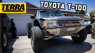 V8 swapped 96’ TOYOTA T100 Prerunner  BUILT TO DESTROY [upl. by Naget]