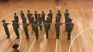 Barker Cadets Drill Squad CAS Performance 2021 [upl. by Cinderella]