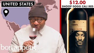 Sommelier Tries 20 Red Wines Under 15  World of Wine  Bon Appétit [upl. by Bobbye892]