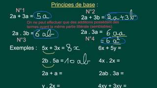 Introduction au calcul litteral 1 Principes de base [upl. by Rici]