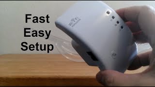 Wirelessn WiFi Repeater  WiFi Extender  No Name WiFi Repeater router setup amp review  Easy [upl. by Esekram144]