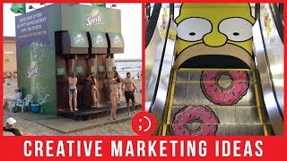 47 Creative Marketing and Guerilla Marketing Ideas Slideshow [upl. by Ayk570]