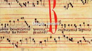 Gregorian chant  Deum verum [upl. by Dex488]