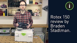 Festool Rotex 150 MultiMode Sander Review by Braden Stadlman [upl. by Coheman]