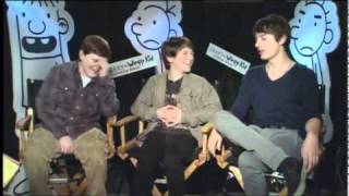 Diary of a Wimpy Kid 2 Rodrick Rules  Exclusive Devon Bostick Robert Capron and Zachary [upl. by Ahsekat759]