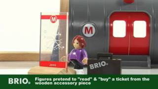 BRIO World  33513 Metro Railway Set [upl. by Anu]