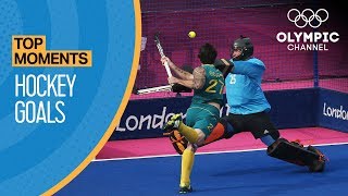 Top 10 Olympic Hockey Goals  Top Moments [upl. by Evania]