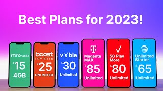 Best Cell Phone Plans for 2023 [upl. by Atilem]