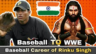 Rinku Singh  Baseball Career Recap  Baseball to WWE [upl. by Ri]