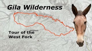 Gila Wilderness tour of the West Fork and other places [upl. by Hallerson]