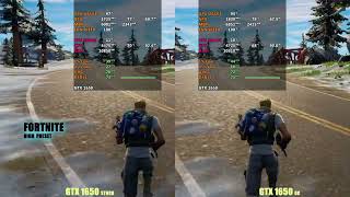 GTX 1650 Overclock vs Stock [upl. by Tad]